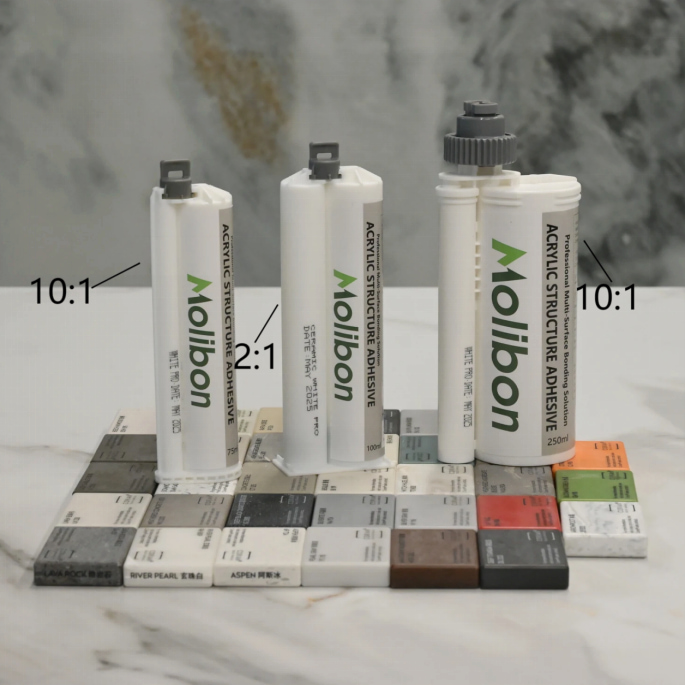 Caractéristiques et recommandations de produits de l'adhésif structural acrylique