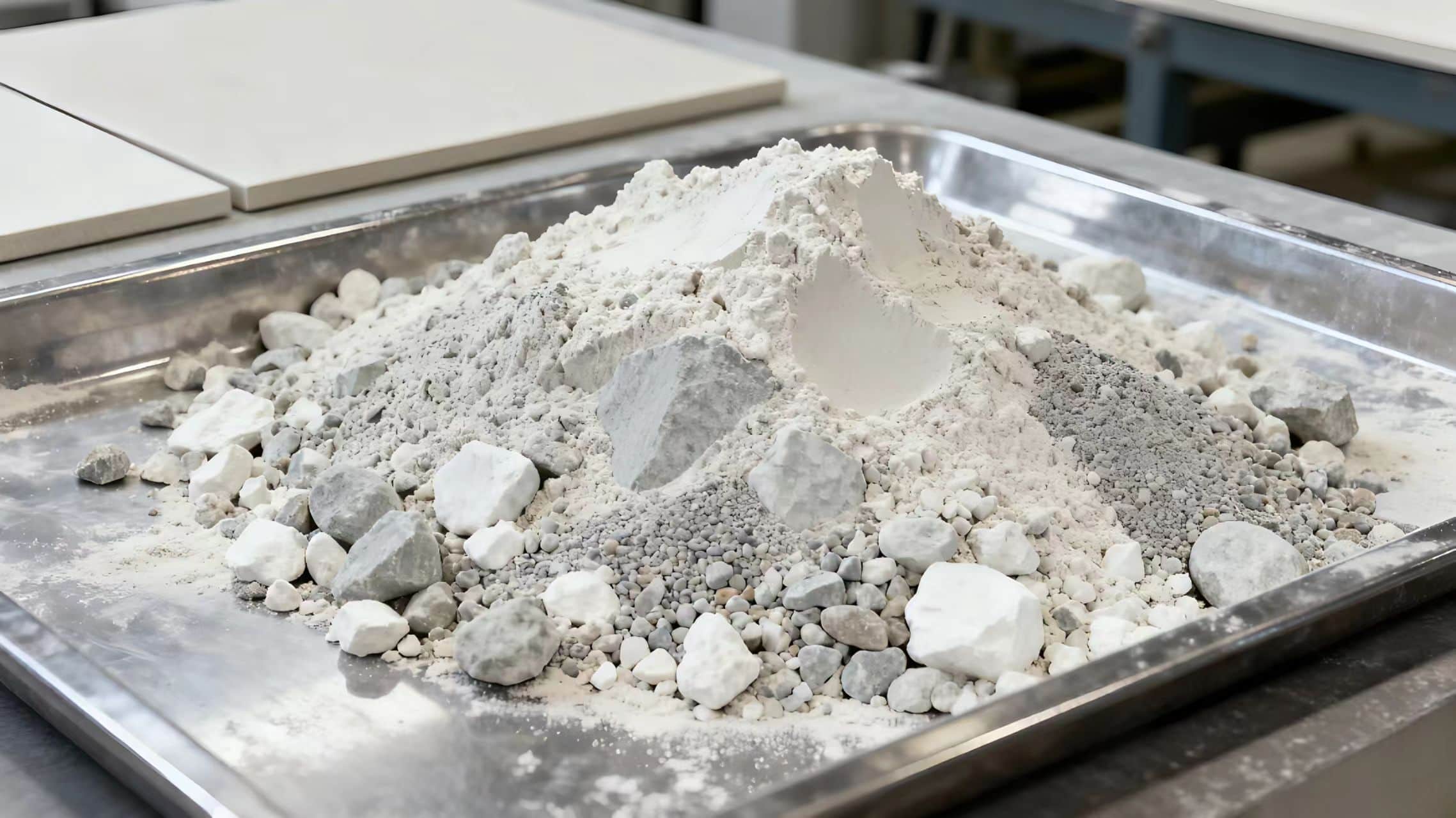 Sintered Stone with Feldspar and Clay Sintered Stone with Feldspar and Clay