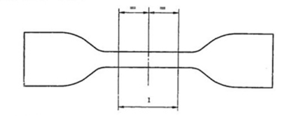 Dumbbell-shaped Adhesive for Testing